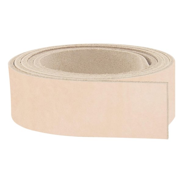 ELW Leather Blank Belt | 4-5 Oz. (1.6-2mm) Thickness | Size: 3/4"x84" (1.905x213cm) Cowhide Vegetable Tanned | Full Grain Strip, Strap | Ideal for DIY Belts for Tooling, Crafting & Stamping