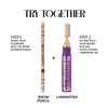 SELESTIA BEAUTY Eyebrow Pencil Brow Goddess - Long-Lasting Brow Pencil - Two-Sided Eyebrow Pen & Makeup Definer - Wax Eyebrow Liner Pencil, 0.1g (Sibelis)