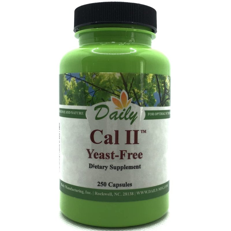 Daily Cal-II™ Yeast-Free (Calcium Carbonate, Calcium Hydroxide) 250 ...