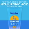 Coppertone Complete SPF 45 Face Sunscreen, Water Resistant Face Sunscreen, 2.5 fl. oz.