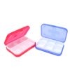 Honbay 4PCS 6 Compartments Waterproof Plastic Pill Organizer Box Case for Daily or Travel Use
