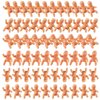 JUXINGDAZYF 30Pcs King Cake Babies 1.2inch Mini Plastic Babies，Suitable for Baby Shower Ice Cube Games Mardi Gras Party Decorations (Latin)