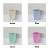 Lpdphanxfkx 4 Pcs Modern Toothbrush Cup Plastic Tumbler Cup Unbreakable Toothbrush Holder Mug Gargle Washing Cup for Home Bathroom Travel