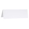 WUPYI Reusable Name Tent Cards,100 Pieces Dry Erase Name Tent Table Cards Desk Name Tags Classroom Wedding Guest Name Plate
