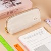Mr. Pen- School Pencil Case, Cream, Pencil Pouch, Pen Case, Pen Pouch, Back to School Supplies
