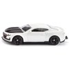 Siku 1538, Chevrolet Camaro, Metal/Plastic, White, Opening Bonnet, Trailer Hitch