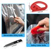 Arayker 12 Pcs Car Window Film Tint Tool Kit Vinyl Wrap Tool Vehicle Tint Tool Kit Glass Protective Film Installation Kit Automotive Window Tinting Kit