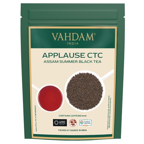 VAHDAM, Assam CTC Black Tea Loose Leaf 170+ cups (12oz) STRONG, BOLD & RICH Assam Tea Loose Leaf | Pure Assam Chai Tea | Pure Unblended Single Origin Black Loose Leaf Tea | Vacuum Sealed