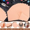 30 Pcs Tattoo Skin Practice Kit, Include 10 Pcs Tattoo Practice Skins & 20 Pcs Tattoo Transfer Paper, for Beginners Fake Skin Tattooing (7.5 * 5.8/11.6 * 8.2 IN)