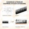 ABONNIE Classic Lash Extensions, Premium Cashmere Individual Lash Extensions, 0.03 Thickness C Curl Lash Extensions, 18mm Lash Tray, Semi Permanent Eyelashes, Professional Salon Use(0.03-C, 18mm)