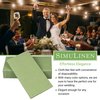 SimuLinen Olive Green Dinner Napkins Paper Disposable & Decorative – Dinner Napkins with Linen-feel, Cloth-Like & KOSHER for Passover, Easter, Weddings, Shower Napkins – Size: 16”x16” – Box of 50