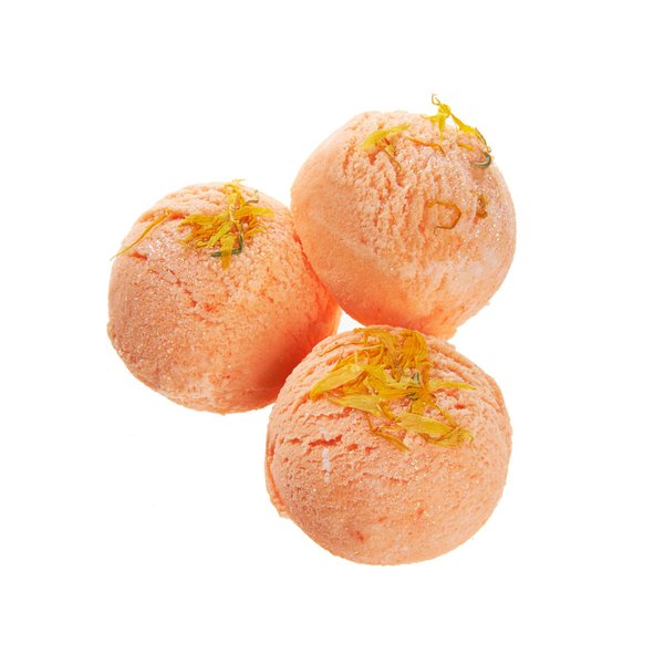 Bath Bomb Products - Bubble Bath Truffles: Mango Manderine 3 Pack Bath Truffles by Dead Sea Spa Care, Bubble Bath, Bubble Truffles, Bath Truffle