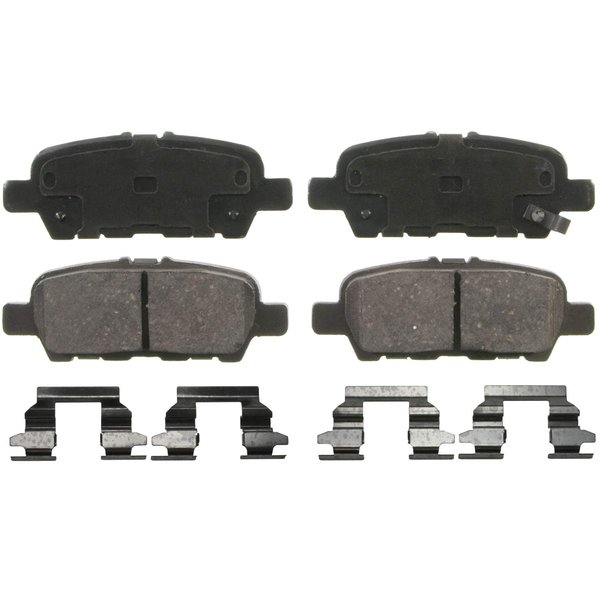 Wagner QuickStop ZD1393 Rear Disc Brake Pad Set for 2015 Nissan Altima