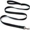 SUNNQ Reflective Dog Leash for Small Dogs, 6 FT (1 inch X 6FT, Black)