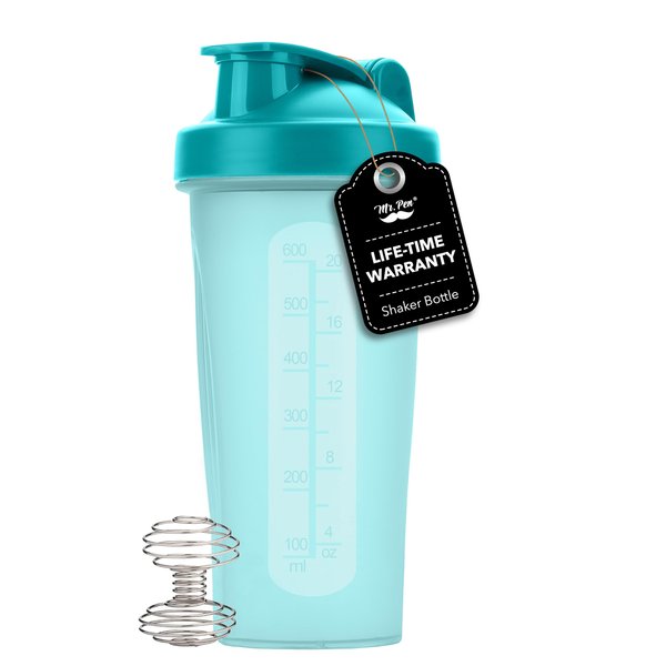Mr. Pen- Shaker Bottles for Protein Mixes, 28 oz, Protein Shaker Bottle with Wire Whisk Ball, Shaker Cup, Mixer Bottle, Protein Shake Bottles, Protein Bottle, Protein Shake Bottle