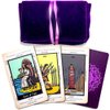 Joyadora Tarot Cards for Beginners - Tarot Deck -Tarot Cards with Meanings On Them - Includes Tarot Wrap for Deck Storage
