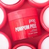 POMPOM Peel | 40 Pre-Soaked Exfoliating Peel Pads, Renewing, Purifying, Brightening, Smoothes, Pomegranate, Witch Hazel, Glycolic Acid, Arginine, Uncomplicated Skincare