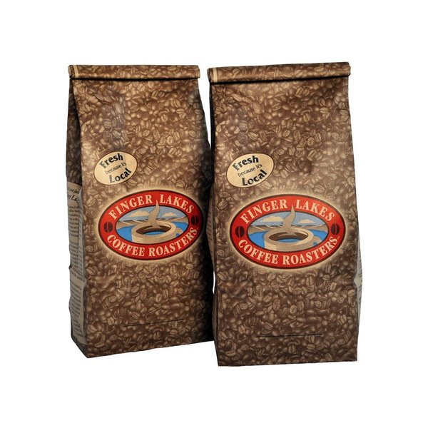 Finger Lakes Coffee Roasters, Blueberry Cobbler Decaf Coffee, Whole Bean, 16-ounce bags (pack of two)