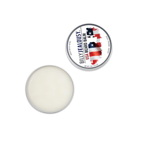 Billy Jealousy Moisturizing Strengthening & Softening Everyday Scented Beard Balm, Patchouli and Sandalwood Scent, 2 oz.