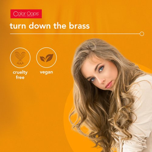 Color Oops Brass Correct Purple Deep Conditioning Bond Multiplying Hair Treatment (6oz)