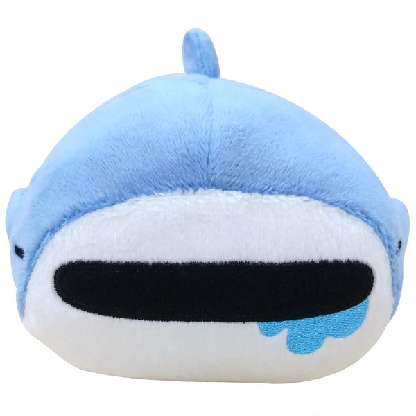CLEVER IDIOTS INC SAMEZU: Sleeping Shark Plush - Shark Stuffed Animal - Cute, Collectable- Ultra-Soft Polyester Fabric - 6.5 inch (Jinbe)