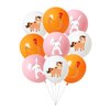 58PCS Farm Animal Birthday Party Supplies Decor Kit with Banner, Cupcake Toppers, Cake Topper & Balloons for Kids Farm Animals Cow Theme Party Decorations
