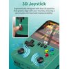X9 Handheld Video Game Console, Portable Game Player with 3.5 inch IPS Screen & Additional Controller, 11 Game Emulators, Support 2 Players to Play On TV, 6000mAh Battery (Green)