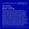 Andalou Naturals Body Lotion, Deep Hydration Lotion for Dry Skin, Ultra-Nourishing Skin Care with Hyaluronic Acid & Ceramides, Body Cream for Softer, More Supple & Glowing Skin, 8 fl oz