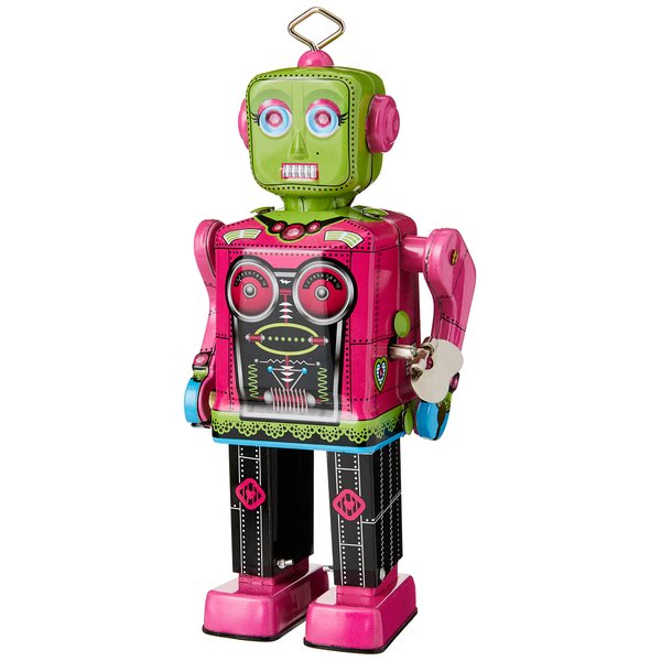 Tobar SC-RG Roberta Robot, Pink & Green