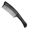 Hercules Sägemann NYH Roll-Ka Anti Splicing Hair Comb, 9-Inch Length, Black/Grey