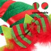 Lurrose Christmas Elf Headbands Elf Hat Headband Elf Costume Headwear with Jingle Bells for Xmas Party, Holiday Favors