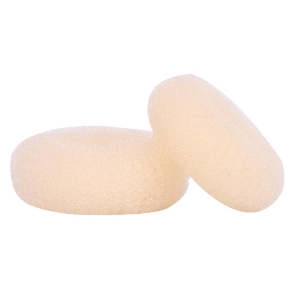 Hair Bun Maker Hair Doughnut Set For Kids Girls and Women, Ring Style Hair Bun Shaper Ballet Buns Maker 6Pcs Donut Sock Bun, Hair Accessories DIY Hair Styles (Beige/2.75”)