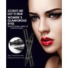 TUKEFEV Eyeliner Stamp 2 Pack Eyeline Black Pencil Eye Liner Impermeable Waterproof Smudge Proof Eyeliner Liquid for Women