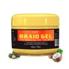 GZE Shining and Conditioning Extra Hold Braid, Loc, Twist Gel, Tames Frizz & Edges, 4C Hair, No Parabens, Sulfates, Mineral Oil or Petrolatum Braid Shaping Styling Gel Edge Control travel size