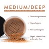 Mented Cosmetics Skin Silk Loose Setting Powder, Loose Setting Powder for Medium Skin, Setting Powder Makeup for Black Women Talc Free, Loose Face Powder Dark Skin, Loose Powder Makeup for Black women