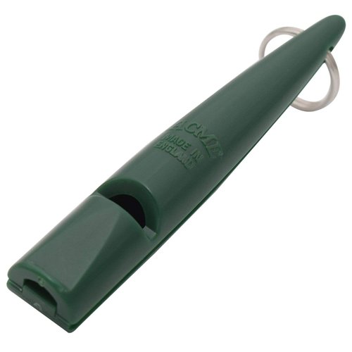 THE ACME | Dog Training Whistle Number 210.5 High Pitch, Single Note | Good Sound Quality, Weather-Proof Whistles | Designed and Made in The UK (Forest Green)