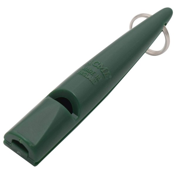 THE ACME | Dog Training Whistle Number 210.5 High Pitch, Single Note | Good Sound Quality, Weather-Proof Whistles | Designed and Made in The UK (Forest Green)