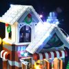 BRIKSMAX Winter Toy Shop Led Lighting Kit- Compatible with Lego 10249 Building Blocks Model- Not Include The Lego Set