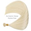 WENNALIFE U Tip Hair Extensions Human Hair, 50g 50s 14 Inch Platinum Blonde Remy Hair Extensions K Tip Hair Extension Real Human Hair Invisible Straight Keratin Hair Extensions