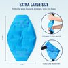 Neck Stretcher & Gel Pack for Pain Relief, Cervical Traction Device Pillow with Hot Cold Compress, Reusable Ice Pack Wrap for Neck, Shoulder, Knee, Back, Hand Injuries, Swelling, Bruises, Sprains