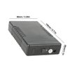 Talentcell Rechargeable 6000mAh Lithium ion Battery Pack for LED Strip and CCTV Camera,12V DC Portable Li-ion Batteries with AC/DC 12.6V 1A Charger, Black