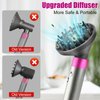 Upgraded Diffuser Attachment for Dyson Curling Iron HS05 HS03 HS01, Portable Hair Dryer Diffuser Nozzle Converting for Airwrap Styler to Hair Dryer