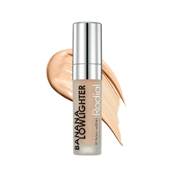 Rodial Banana Lowlighter 0.1 fl oz, Liquid Colour Concealer with Yellow Undertone, Face Concealer with Silky, Non-Shimmer Finish, Hydrating Formula with Hyaluronic Acid, Vitamin E and Caffeine