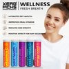 Xero Picks Wellness - Infused Flavored Toothpicks for Long Lasting Fresh Breath & Dry Mouth Prevention - 100 Picks - Variety 5 Pack