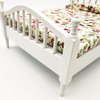 SXFSE Dollhouse Decoration Accessories,Mini Dollhouse Furniture Bed Miniature Bed Room Kids Pretend Play Toy
