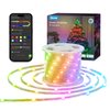 Govee 66ft String Lights, Smart RGBIC Rope Lights Indoor with 99+ Preset Scene Modes, IP65 Waterproof Christmas LED Lights Outdoor, Sync with Music, Works with Alexa, Holiday Home Party Decoration