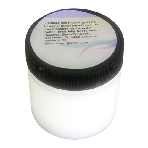 Lavender, Royal Jelly Face Cream, 4oz, Randalia Bee Hives