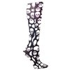 Celeste Stein Therapeutic Compression Socks, Skulls, 8-15 mmhg, 1-Pair