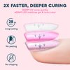 SUNUV SUN4 48W UV LED Nail Lamp, UV Light for Nails, LED UV Lamp for Gel Nails with 4 Timer Settings, Nail Dryer for Gel Polish for Home Salon Black