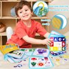 Montessori Busy Board for Toddlers Quiet Busy Book Learning Toys Sensory Busy Board 3D Activities Book Dollhouse Bag - Airplane Must Haves for Toddlers Carry Home